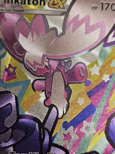 Tinkaton ex Pokemon TCG Pocket Custom Textured Fanart Card - Bild 3 von 4