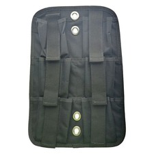 Diving BC Weight Harness Backplate Tech Diving Back Plate Cushion Pad with Pouch