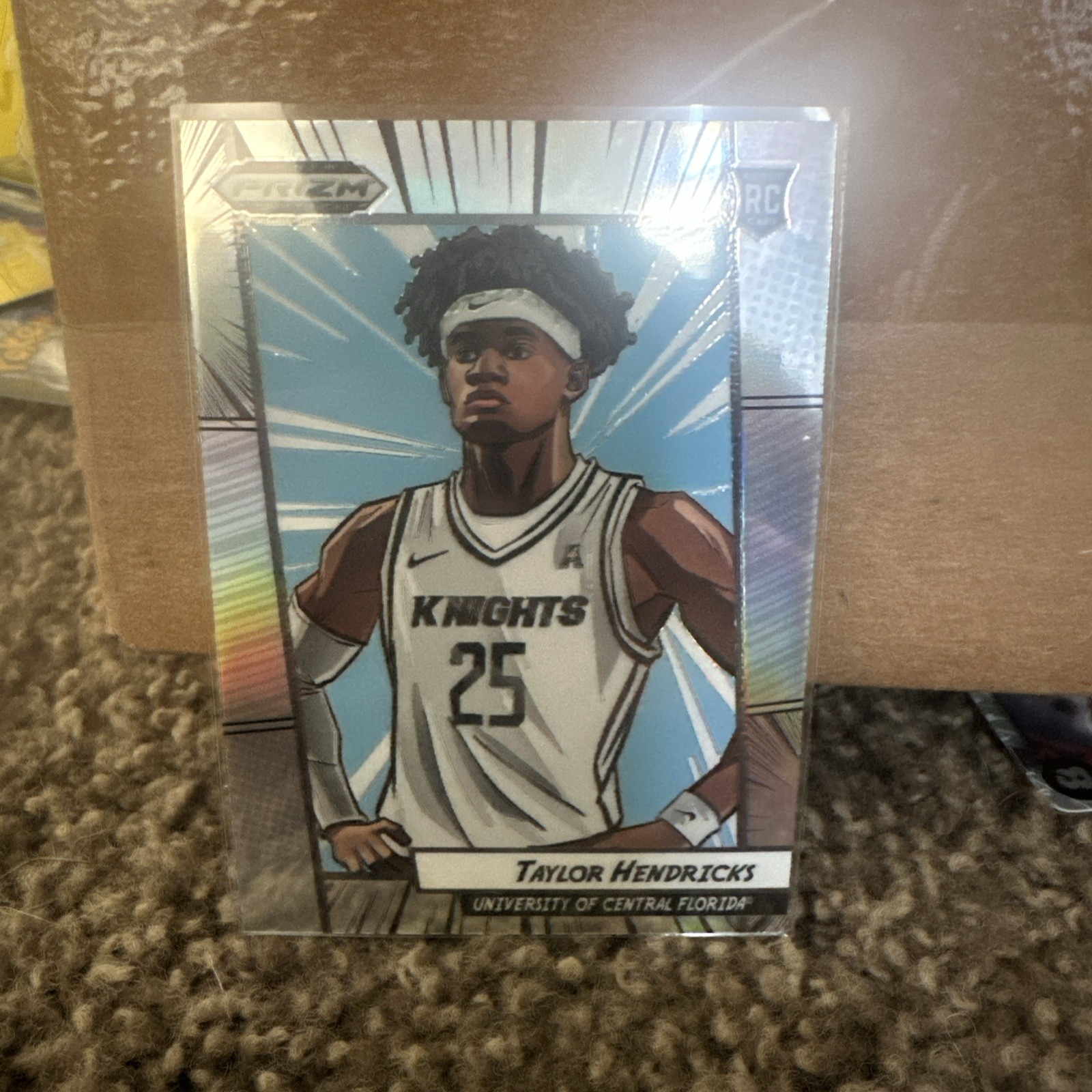 2023 Panini Prizm Draft Picks Manga Taylor Hendricks Rookie #15 RC CLEAN