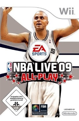 Nintendo Wii Spiel - NBA Live 09 All-Play mit OVP