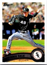 2011 Topps Chris Sale RC #65 Chicago White Sox Rookie