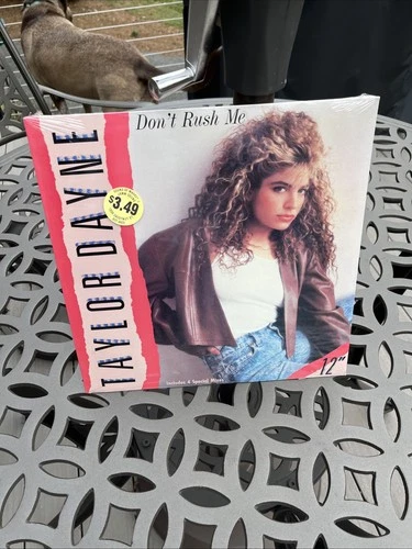 Taylor Dayne Don't Rush Me Single Vinyl Record 1988 Sealed