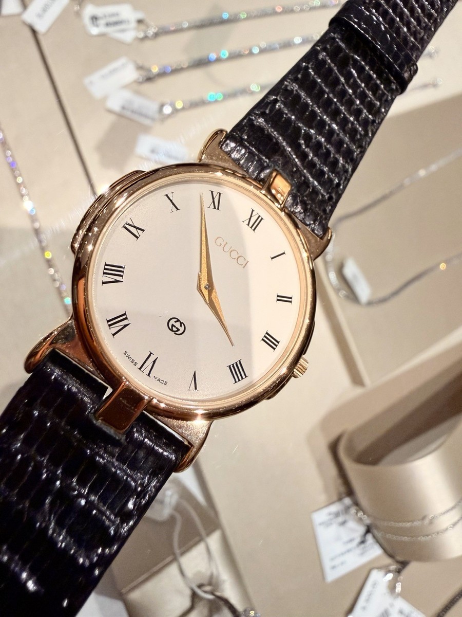 GUCCI Ladies Ivory Watch 3400M Battery Replaced for sale online | eBay