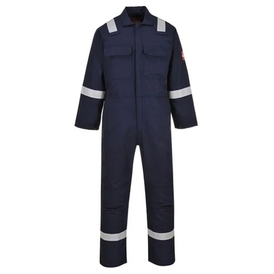 Portwest Bizweld Iona Herrenoverall flammhemmend marineblau Größe S Schweißer - Bild 1 von 4