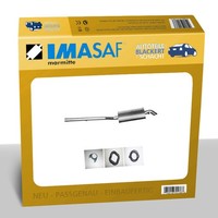 Imasaf Esd Auspuff Endtopf FüR Bmw 3Er E36 Limo/Kombi 325 Td/Tds O. Kat