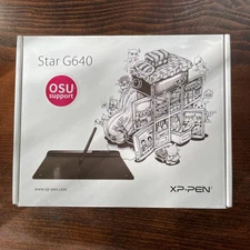 Xp-Pen Star G640 6" x 4 " OSU Ultrathin Drawing Tablet Battery-Free Stylus