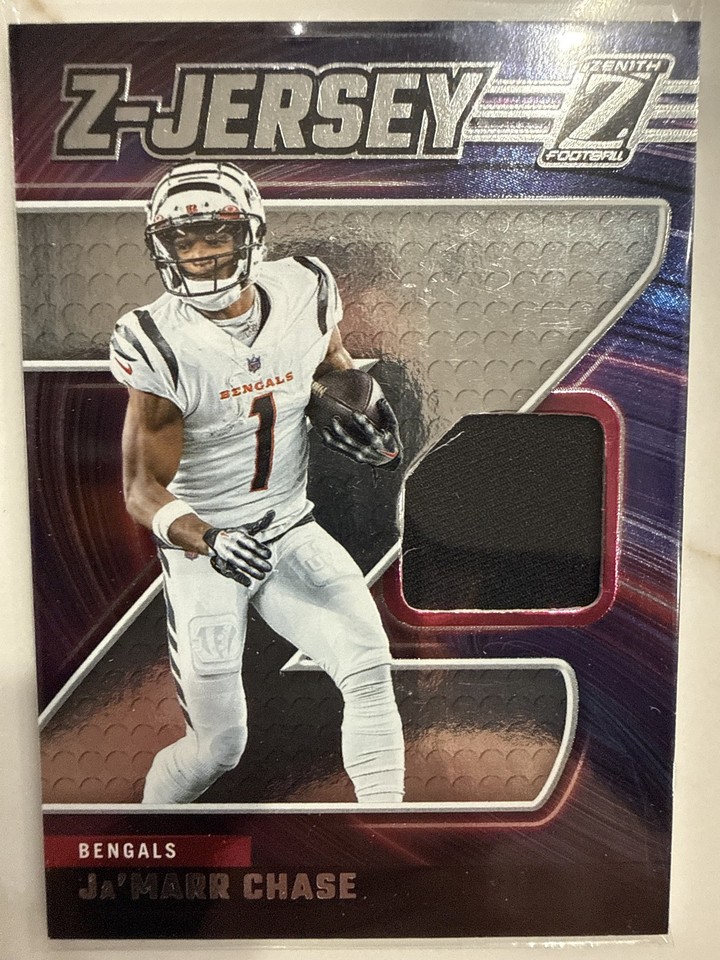 2024 Panini Zenith Z- Ja'Marr Chase #ZJ21 Z-Jersey Ja'Marr Chase #ZJ21 Jersey Relic