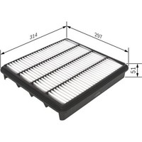 Bosch F 026 400 296 Luftfilter FüR Toyota Land Cruiser 200 J2 Partikelfilter
