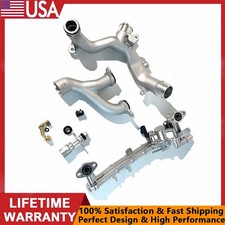 New For Land Rover Jaguar 5.0L Upgraded Metal Coolant Water Pipe` System Kit