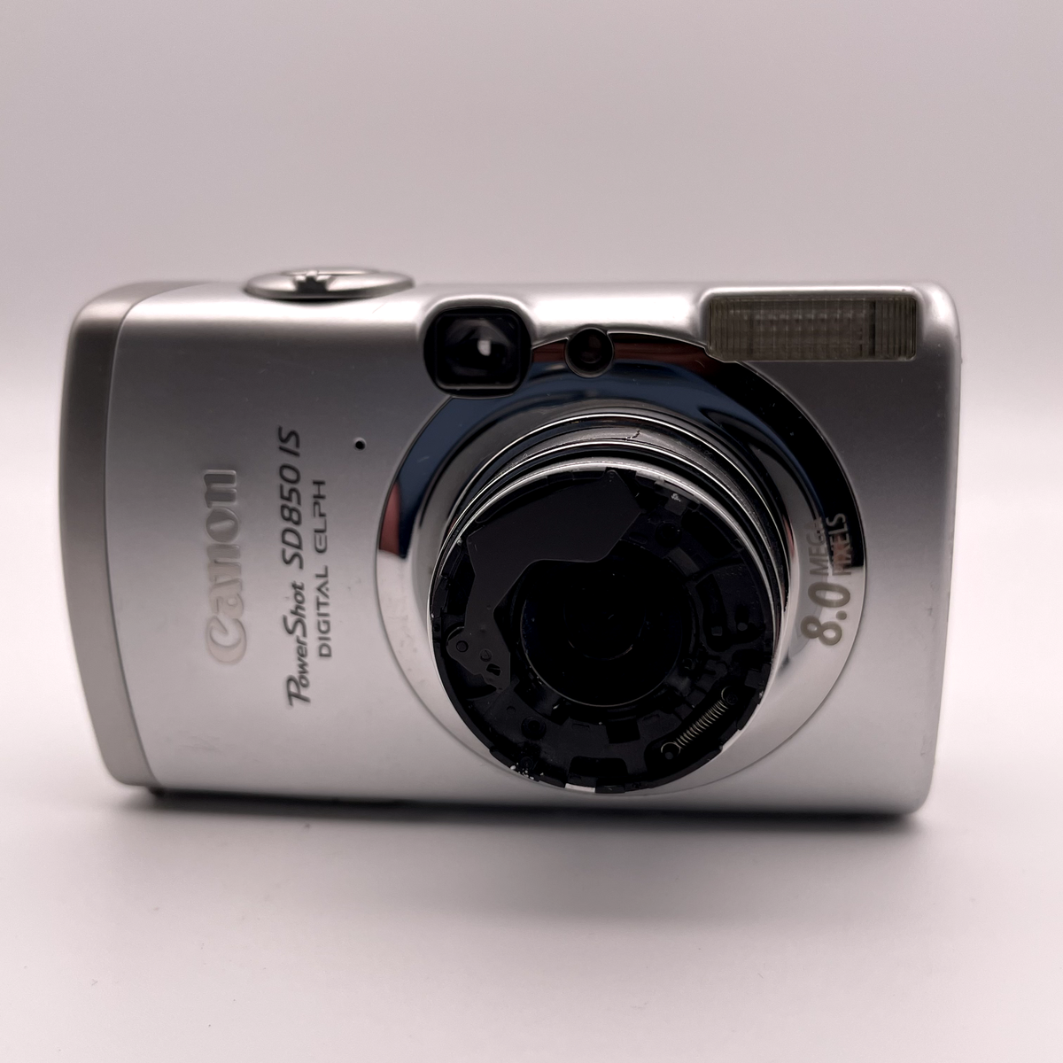 Canon PowerShot SD850 IS 8.0MP Digital Camera – Lens Stuck, Body