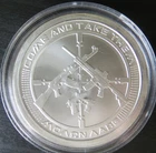 2020 SILVER SHIELD COME AND TAKE THEM 1 TROY OZ .999 SILVER ROUND
