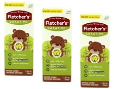 Fletcher's Laxative Liquid for Kids Gentle Relief with Natural Senna 3.25 Oz