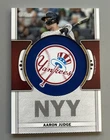 2023 Topps Aaron Judge NYY Patch Relic Card TLP-AJ