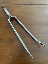 Vintage Zeus Bicycle Fork Road 700c Steel Cro...