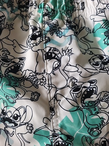 Disney Parks Stitch Badehose Aloha Größe Jungen 9/10 Taschen integrierter Unterbau - Bild 3 von 9