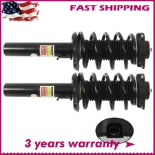 Pair Front Struts Assys w/ MagneRide For 2007-2015 Audi TT TTS Quattro FWD