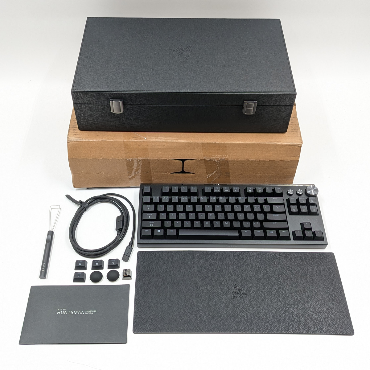 Razer Huntsman Signature Edition Mechanical Keyboard w/Leather