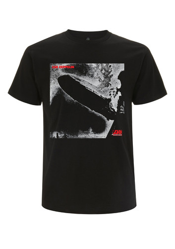 LED ZEPPELIN - 1 REMASTERED COVER BLACK T-Shirt Medium