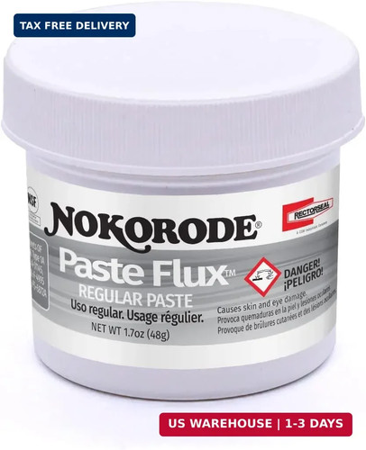 RectorSeal Nokorode 14000 Paste Flux, Cleans and Fluxes, Plumbing, 1.7 oz.