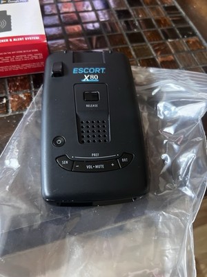 Escort X80 Laser Radar Detector - Black