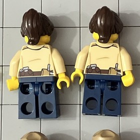 LEGO #60066 City Women Swamp Police (2015) Lot Of 4 Minifigures Minifig F4 37
