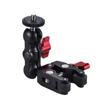 Aluminum Alloy Magic Arm Ball Mount Clamp Crab Pliers Clip for SLR DSLR Camera k