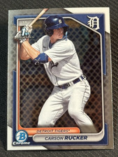 2024 Bowman Chrome 1st PROSPECT ROOKIE Carson Rucker, Item 7