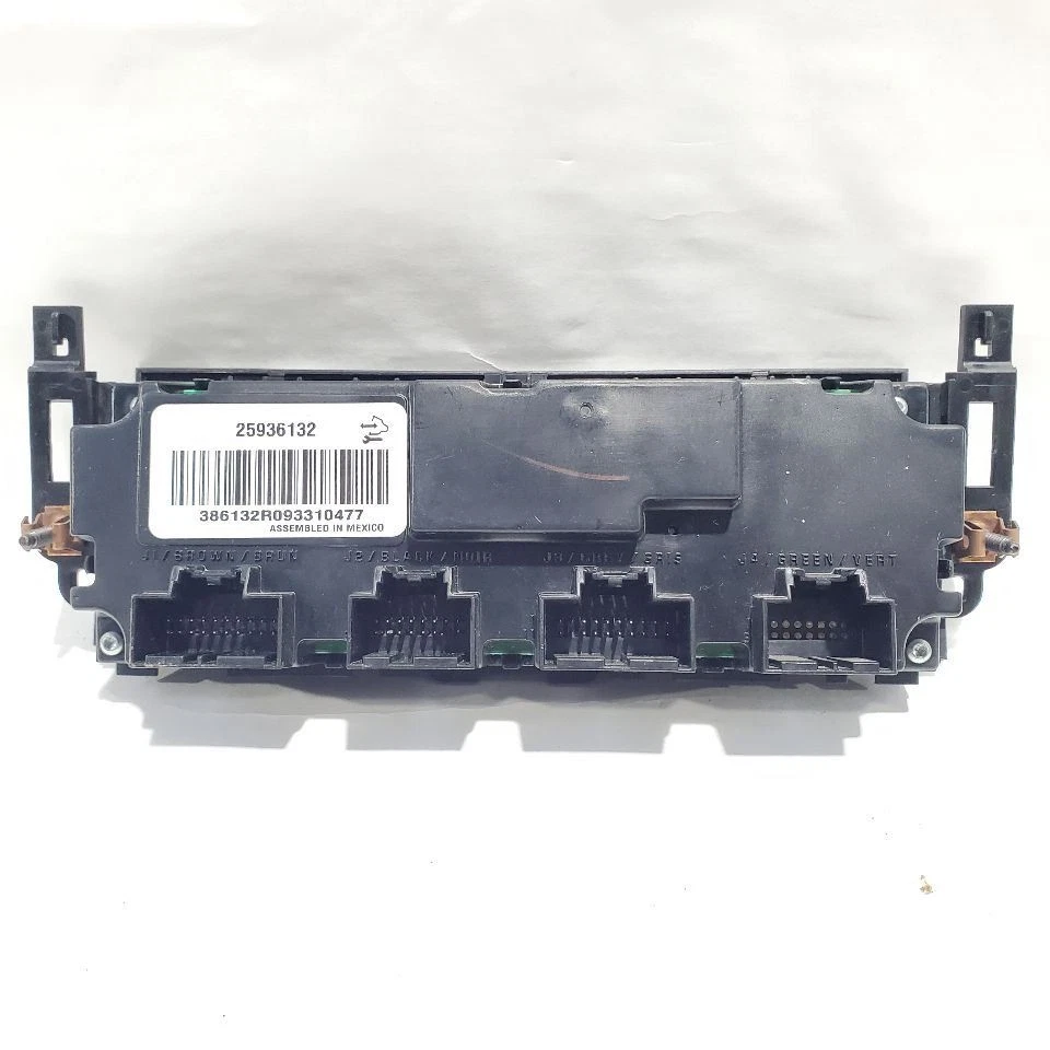 2010 2011 Chevrolet Silverado 1500 OEM AC Temperature Control 25936132 Has Wear - Image 2 of 4