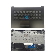 For HP 17BY 17-CA 17-BY Palmrest Non-Backlit US Keyboard 73H1 PTP Touchpad Black
