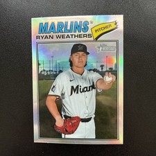 2026 Topps Heritage Ryan Weathers - #307 - Refractor