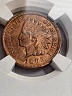 1895 Indian head penny. RB with some luster. A beautiful coin.