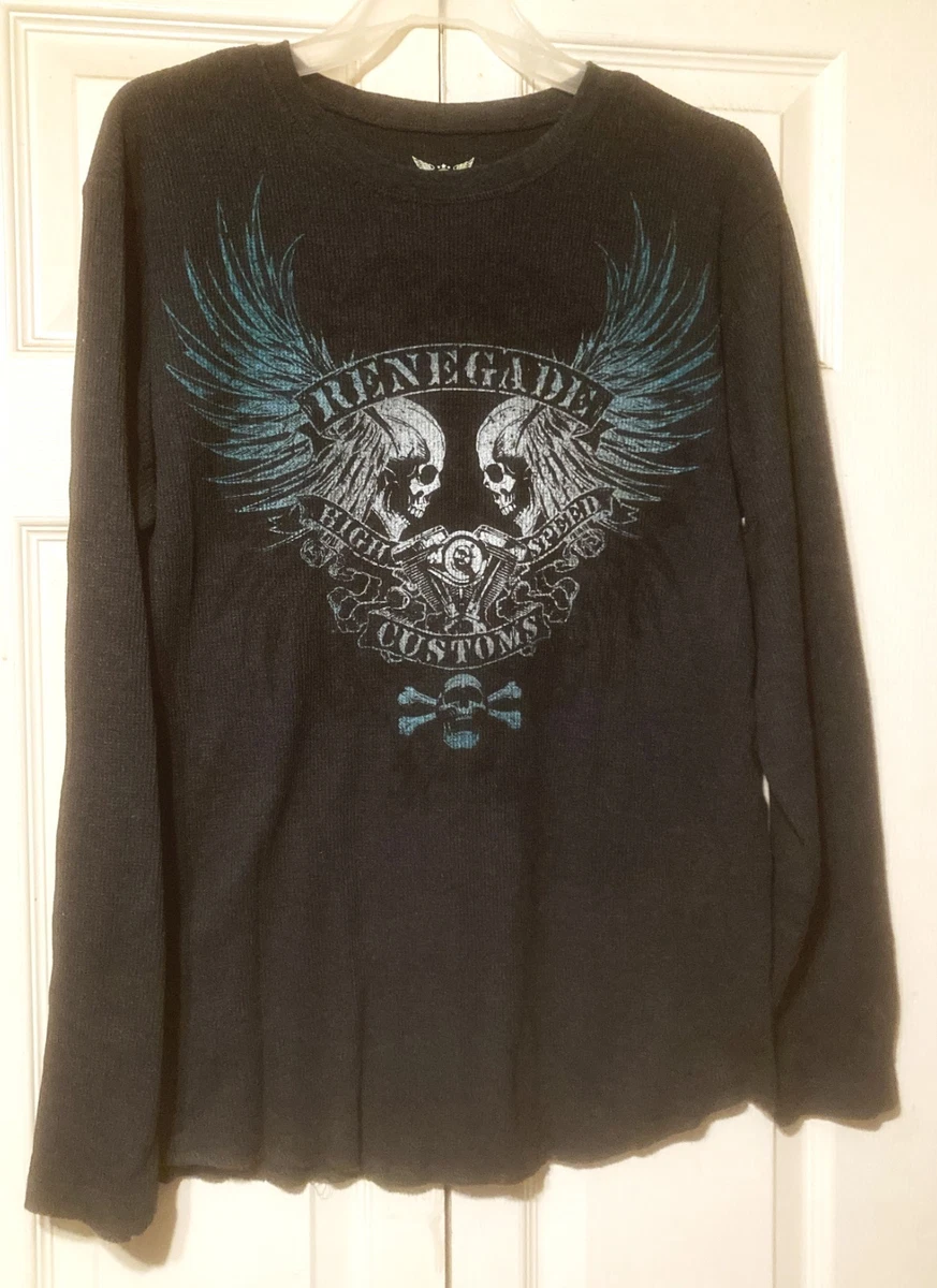 Faded Glory Cotton Long Sleeve T-Shirts for Men for sale - eBay