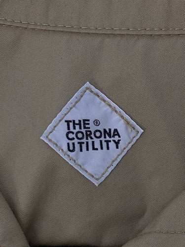 BAKU & CO.TOKYO LONG SLEEVE SHIRT THE CORONA UTILITY L COTTON Khaki Used - Picture 3 of 8