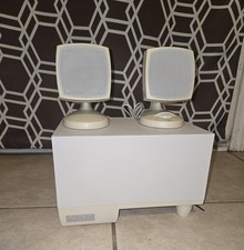 Altec Lansing ACS33 PC Computer Speaker System w/ Subwoofer Tested/Working