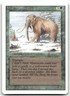 War Mammoth (LP) Unlimited Edition 2ED Magic MTG