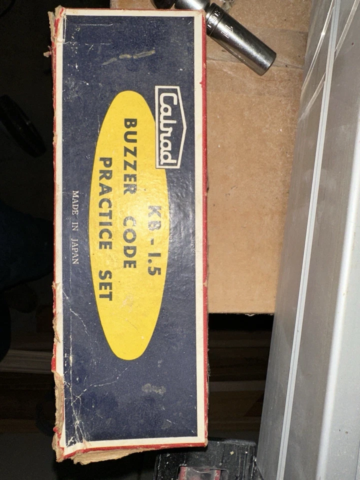 Juego de prácticas de código vintage Philmore Electronic Products modelo CP250 Foto 2 de 2