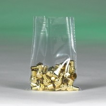 4 x 9" - 2 Mil Clear Flat Poly Bags-Case of 1000