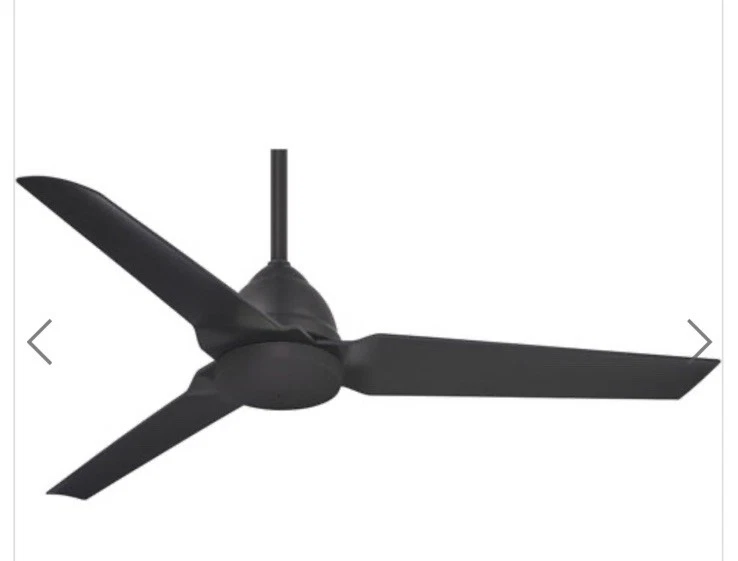 Minka-Aire JAVA 54" Ceiling Fan Indoor Outdoor F753-CL Coal With Remote New - Image 3 of 4
