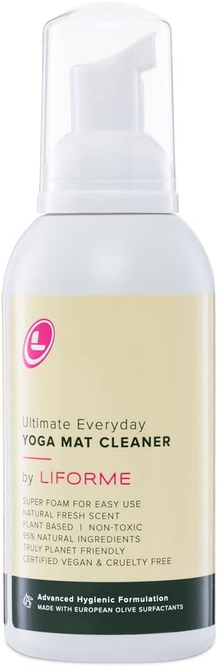 Eco-Friendly Natural Organic Yoga Mat Cleaner for Everyday Use