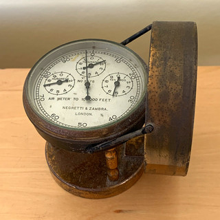 Negretti & Zambra Vane Anemometer Air Meter to 100 000 Feet No 3975