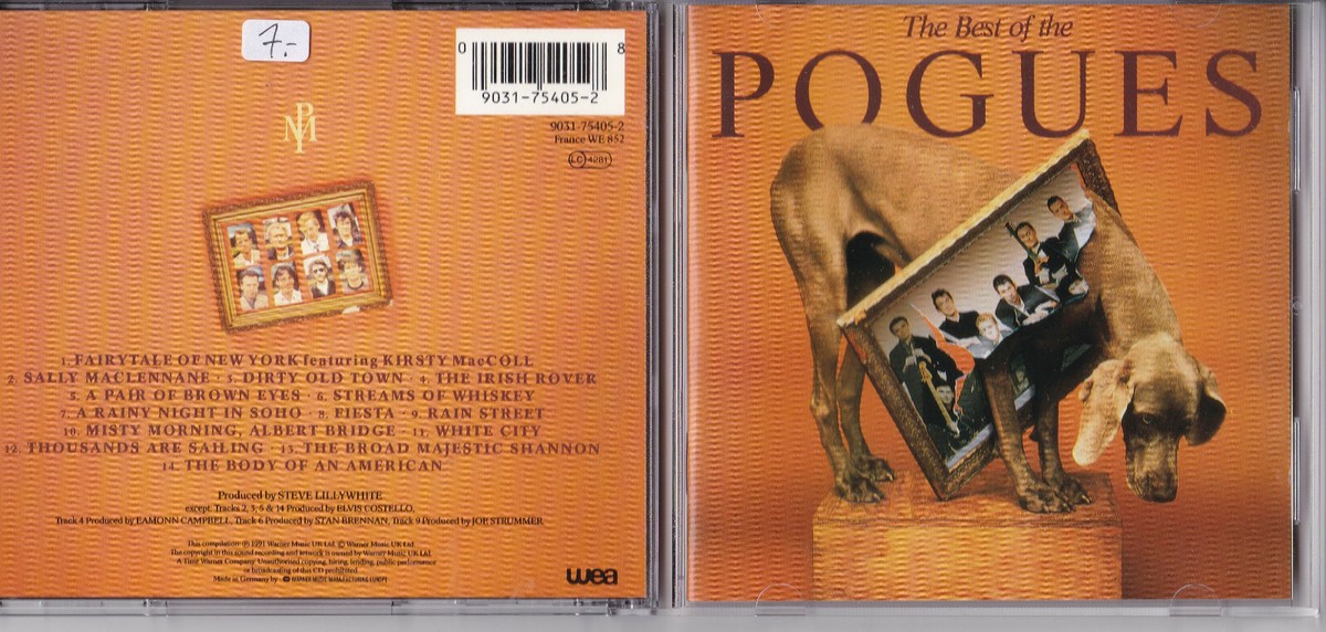 The Pogues -The Best Of The Pogues- CD Pogue Mahone Records