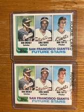 Chili Davis & Bob Brenly Lot of (2) 1982 Topps Rookies #171  EX