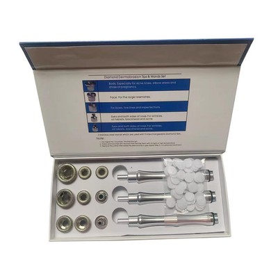 9 Tipps 3 Zauberstäbe Baumwollfilter Diamant Mikrodermabrasion Dermabrasion