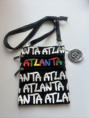 Robin Ruth Purse Bag 2 ZIpper Pockets ATLANTA Size 8 x 6.5 | eBay