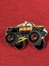 Excaliber Monster Truck collectible lapel pin, tie tack, hatpin museum 4X4