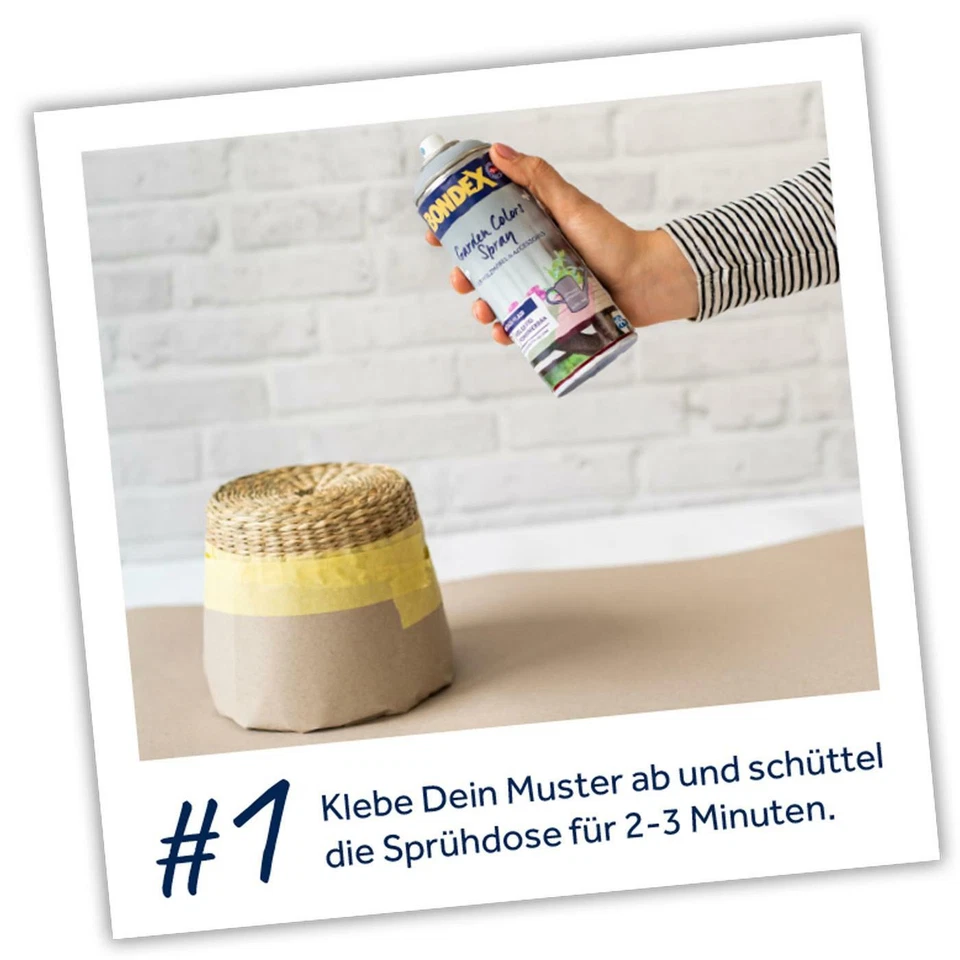 Bondex Garden Colors Spray Holzfarbe Lack Vintage Look Zartes Lagunenblau 400 ml - Bild 3 von 4