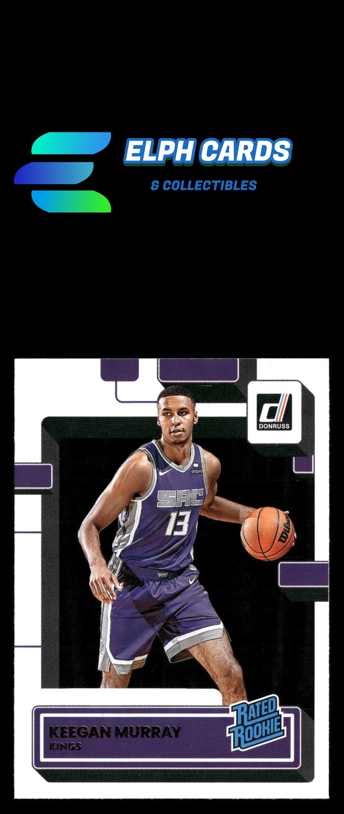 2022-23 Donruss Basketball #204 Keegan Murray Silver Press Proof