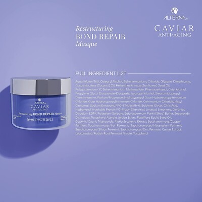 Alterna Caviar Bond Repair Masque, 5.7 oz