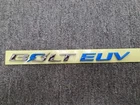 OEM P42691034  'BOLT EUV' Lettering Trunk Emblem Blue+Chrome for Chevrolet EUV