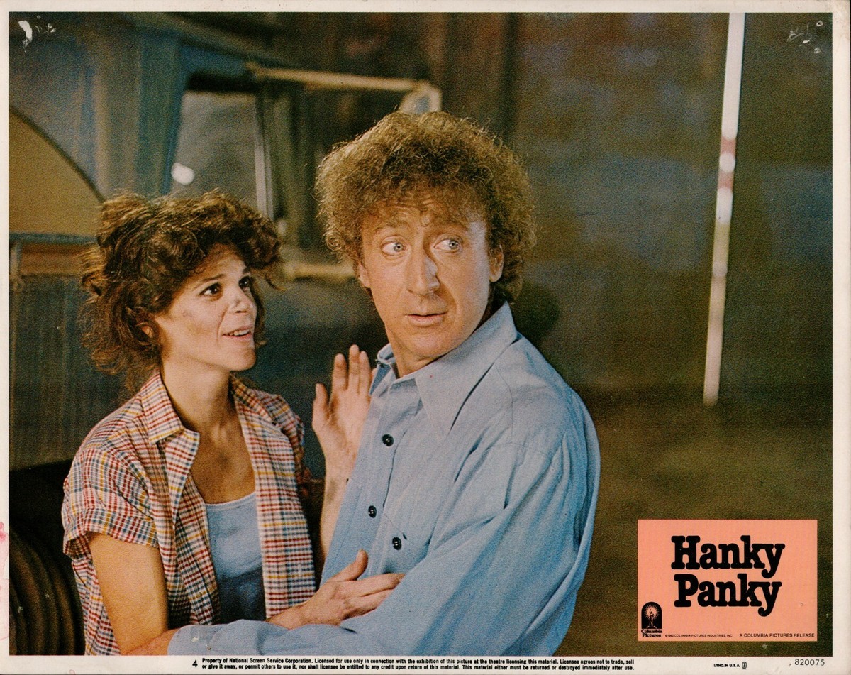 Hanky Panky 1982 Columbia 11x14 comedy lobby card Gene Wilder